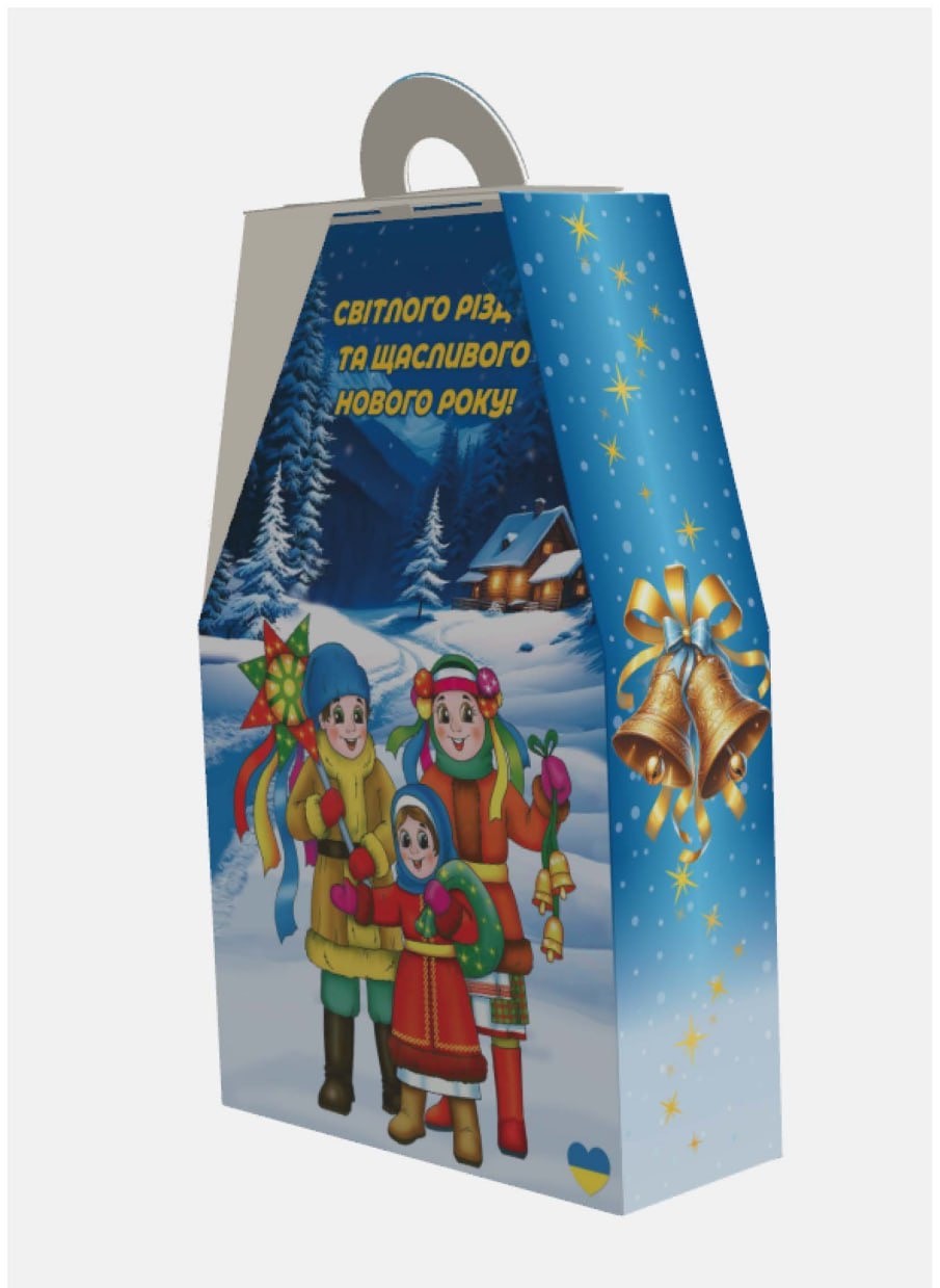 Солодкий новорічний подарунок №36, СВІТС ПЛЮС, 596 грам.